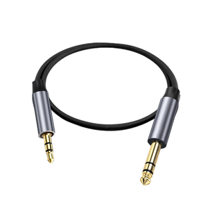 Câble adaptateur <span class=keywords><strong>jack</strong></span> stéréo auxiliaire <span class=keywords><strong>mono</strong></span> 3,5 mm <span class=keywords><strong>TRS</strong></span> mâle vers 1/4 mâle - Product Image 3