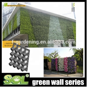 Jardín <span class=keywords><strong>Vertical</strong></span> sistema decorativo verde paneles de <span class=keywords><strong>pared</strong></span> sistema SL-Y5012 verde panel de <span class=keywords><strong>pared</strong></span> plantador - Product Image 4