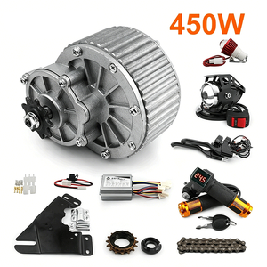 <span class=keywords><strong>Motor</strong></span> de CC con Escobillas MY1018 de 24V 36V 450W, Apto <span class=keywords><strong>para</strong></span> Vehículos Recreativos Pequeños, <span class=keywords><strong>Go</strong></span>-karts <span class=keywords><strong>para</strong></span> Niños, Coches Pequeños Hechos a Mano - Product Image 3