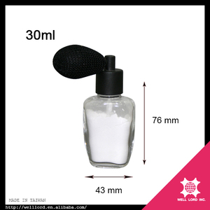 15ml/35ml verre clair atomiseur de poudre de parfum avec pulvérisateur de parfum et marquage à chaud - Product Image 2