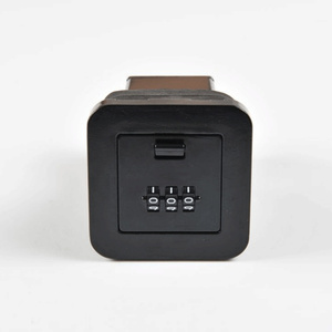 YH1914 Noir |   Boîte de rangement dissimulée pour attelage de <span class=keywords><strong>remorque</strong></span> de voiture, avec couvercle, tiroir verrouillable et boulons, pour extérieur, randonnée - Product Image 4