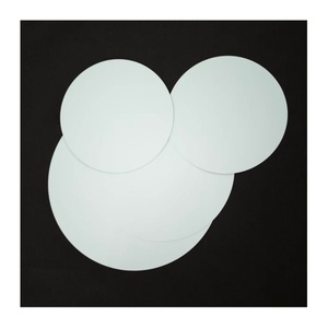 Insegne Circolari in Alluminio per Sublimazione, Bianche Lucide, 8 10 12 <span class=keywords><strong>15</strong></span> 16 Pollici - Product Image 4