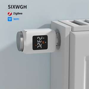 Valvola Termostatica Intelligente SIXWGH WiFi/Zigbee (TRV) Programmabile 7 Giorni, Risparmio Energetico del 30%, Compatibile Hotel ed Esterni - Product Image 3