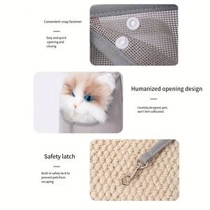Sac de transport pliable et respirant pour chat, sac à main léger et portable pour animaux de compagnie, pour petits chiens, chiots, chatons, promenades en plein air - Product Image 2