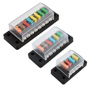 Bloc de fusibles à lame 4, 8 ou 10 voies, porte-fusibles pour fusibles ATC/ATS/287/257 pour automobile, camion, bateau, marine, camping-car - Product Image 1