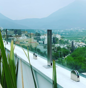 <span class=keywords><strong>Precio</strong></span> competitivo edificio exterior <span class=keywords><strong>escaleras</strong></span> barandillas soporte <span class=keywords><strong>de</strong></span> vidrio Abrazadera para la venta - Product Image 4