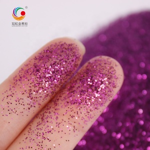 ผงกลิตเตอร์สำหรับสัตว์เลี้ยง,ผงระยิบระยับสีม่วงบางพิเศษสำหรับงานฝีมือของเล่นเครื่องประดับปีใหม่ปี GH2513