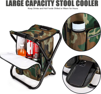 Sac à dos isotherme pliable et portable personnalisé pour la pêche et le camping en plein air