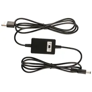 USB DC 5V to DC 12V Step up Power Adapter Cable With 2.1 5.5mm Male Connector For Wifi Router