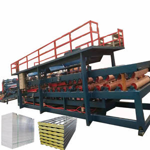 Línea de producción de panel sándwich continuo de material de construcción completamente automático - Product Image 2