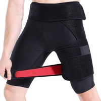 Attelle de compression pour l'aine et la cuisse Aolikes unisexe pour adulte, soutien de la hanche