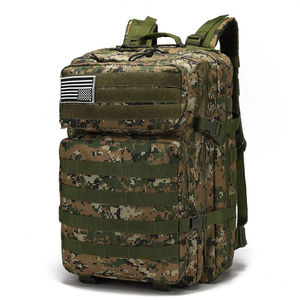 Mochila táctica de 45L con cremallera de poliéster para hombres, deportes al aire libre, viajes, senderismo, caza, Camping, situaciones de supervivencia en la <span class=keywords><strong>montaña</strong></span> - Product Image 5
