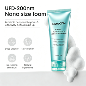 Mousse nettoyante à l'acide azélaïque en capsules, hydratante et douce, pour le soin de la peau, lissage de la texture, lavage quotidien du visage - Product Image 3