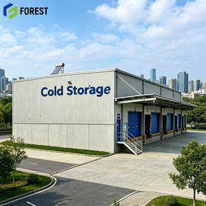 Steel Structure Cold Storage Professional Grade Prefabricated <b>Metal</b> Seafood Distribution Fast Installation - Product Image 1