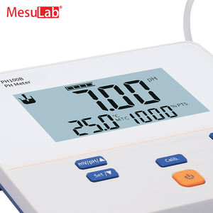 MesuLab Digital Laboratory Bench Type <span class=keywords><strong>pH</strong></span> <span class=keywords><strong>Meter</strong></span> Water Tester Analysis Machine untuk Susu, Adonan, Makanan & Darah Benchtop <span class=keywords><strong>PH</strong></span> <span class=keywords><strong>Meter</strong></span> - Product Image 3