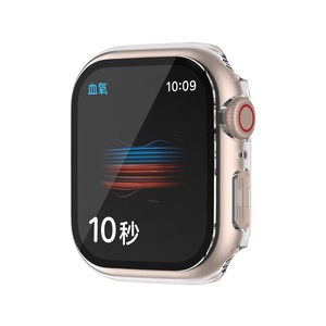 Housse de Protection complète antichoc pour <span class=keywords><strong>Apple</strong></span> <span class=keywords><strong>Watch</strong></span> série 8 <span class=keywords><strong>7</strong></span> 41mm 45mm <span class=keywords><strong>coque</strong></span> PC + étui de Protection en verre trempé - Product Image 2