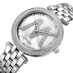 <span class=keywords><strong>Reloj</strong></span> de Acero Inoxidable 316 Personalizado al por Mayor, Relojes Dorados para Mujer Estilo Hip Hop - Product Image 2