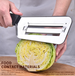 Éminceur de chou de cuisine, trancheuse à légumes portable en acier inoxydable, éplucheur à fruits, râpe à chou, couteau à oignon - Product Image 5