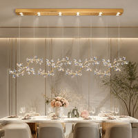 Lustre en cristal de luxe pour maison moderne, villa, salon, salle à manger et projet d'éclairage d'escalier