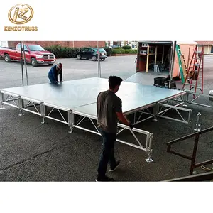 4'x4' Cheap Portable Stage Platform Mobile Outdoor Concert Stage
