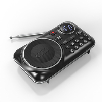 Speaker Mini portabel Radio FM, Speaker Bluetooth nirkabel BT 5.0 harga pabrik