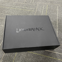 Boîte d'expédition écologique recyclable artisanale Lionwrapack avec logo personnalisé, échantillon gratuit, pour l'emballage de vêtements de grande taille