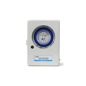 ALION TB388B 220V-240V 50-60Hz 24 Jam Dinding Pemasangan Program Harian Analogue Time Switch