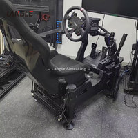 Simulateur de jeu de conduite dynamique à quatre axes avec force de gravité, profil en aluminium extrudé 4080 40160, cockpit de simulation de course automobile