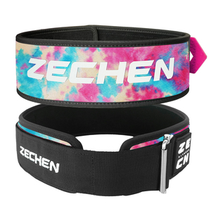 <span class=keywords><strong>Cinturón</strong></span> de Levantamiento de Pesas Zechen Fitness <span class=keywords><strong>CrossFit</strong></span> para <span class=keywords><strong>Mujer</strong></span> en Rosa Brillante, Talla Personalizada para Entrenamiento en Gimnasio - Product Image 1