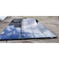 Porte de garage Prima 16x7 avec fenêtres, panneau isolé en acier pour maison, villa, garage commercial