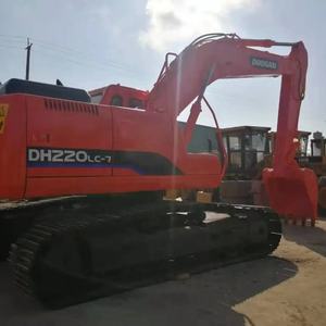 Bien conservé Doosan DH220LC-7 utilisé pelle sur chenilles moteur moteur boîte de vitesses pompe à engrenages composants de base à vendre - Product Image 3