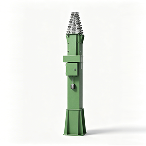 Mástil Telescópico de 4-12m con Manivela, Retráctil Portátil, Torre de Comunicación Móvil, Venta al por Mayor y Personalización Disponible - Product Image 1