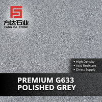 Dalles de granit G633 en gros de Chine - Carreaux muraux en pierre grise sésame pour revêtements de sol et comptoirs