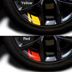Autocollants réfléchissants pour logo/badge <span class=keywords><strong>de</strong></span> roue <span class=keywords><strong>de</strong></span> <span class=keywords><strong>voiture</strong></span> <span class=keywords><strong>de</strong></span> <span class=keywords><strong>luxe</strong></span> Cosf, bande <span class=keywords><strong>de</strong></span> protection réfléchissante d'avertissement <span class=keywords><strong>de</strong></span> sécurité automobile pour camions, moto - Product Image 1