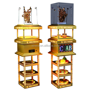 Bandeja de Aperitivos LED Personalizada con Diseño de Dragón, Plato Luminoso de Múltiples Niveles para Servicio VIP en Discotecas - Product Image 6