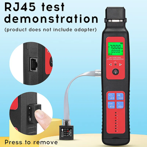 Five-in-One Fiber Identifier with OFI+OPM+10mw VFL <b>RJ45</b> Network Tester LED SM MM <b>Cable</b> Dry Battery for 4G 3G Networks - Product Image 5