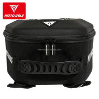 Sac de réservoir de carburant de gazole de moto Durable Motowolf sac à dos support de téléphone portable boîtes de queue de moto sac de réservoir