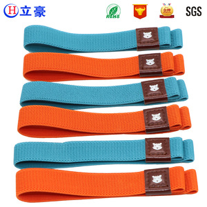 Correas Elásticas Lihao Naranja y Azul Cielo de Poliéster Estilo Moderno para Lonchera, Diadema y Banda para el Sudor - Product Image 1