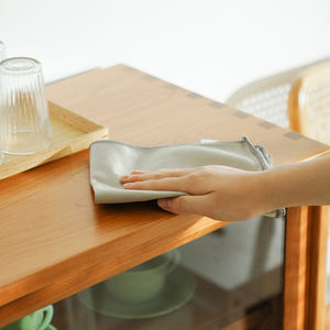 Pack of 4 Glasses Cleaning Cloth Barb Weave Antibacterial No <b>Scratch</b> Lint Free Streak Free for Glass Mirrors Steel Eyeglass - Product Image 6