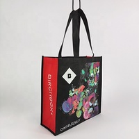 Sac à dos en Non tissé avec fermeture éclair, fourre-tout réutilisable, pour le Shopping, écologique, Pp, Non tissé