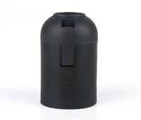 Corps lisse E26/E27 Plastique Edison Vis Base de lampe Douille Support de lampe et support d'ampoule