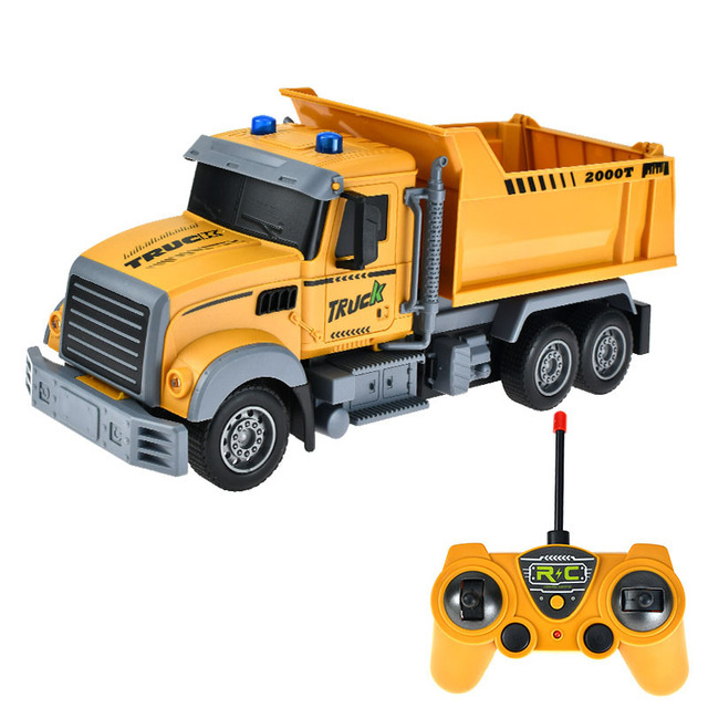 High-Speed Remote Control RC Cars Toy Set Simulation Engineering Electronic Toys for Kids Wholesale Construction Truck Vehicles