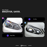 Phare frontal pour W212 2009 — 2016, feux avant pour voiture avec signalisation dynamique, pour automobile