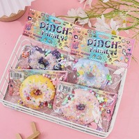 Grand jouet anti-stress en forme de biscuit, à remontée lente, épais, pour enfants, pour la relaxation des mains, cadeau