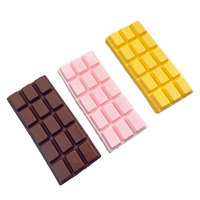 Nouveauté en gros : Mini Squishies Chocolat Super Doux en Mousse PU Parfumée à Remontée Lente, Jouet Anti-Stress pour Enfants
