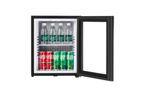 Frigorifero Portatile con Porta in Vetro, Mini Frigo Bar <span class=keywords><strong>per</strong></span> <span class=keywords><strong>Camere</strong></span> d'<span class=keywords><strong>Albergo</strong></span> - Product Image 4