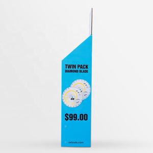 Soporte de exhibición de productos de cartón corrugado de 2 capas con diseño personalizado Estante de exhibición de cartón de papel de pie - Product Image 5