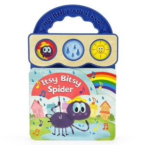 Itsy Bitsy Spider, mon <span class=keywords><strong>petit</strong></span> livre sonore <span class=keywords><strong>pour</strong></span> enfants, jouets éducatifs précoces avec des comptes-rendus - Product Image 1