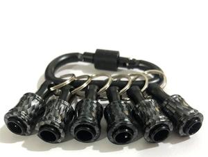 جديد 2024 حامل لقمة سلسلة مفاتيح بمقاس 1/4 بوصة مفك سداسي حامل لقمة مثقاب مغناطيسي حامل لقمة مفاتيح بعمود سداسي مأخذ تمديد - Product Image 5