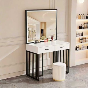 Modern Carbon Steel Multi-Functional Studio Dressing <b>Table</b> Light Professional <b>Makeup</b> Wedding Dress Shop School <b>Makeup</b> Artist - Product Image 2